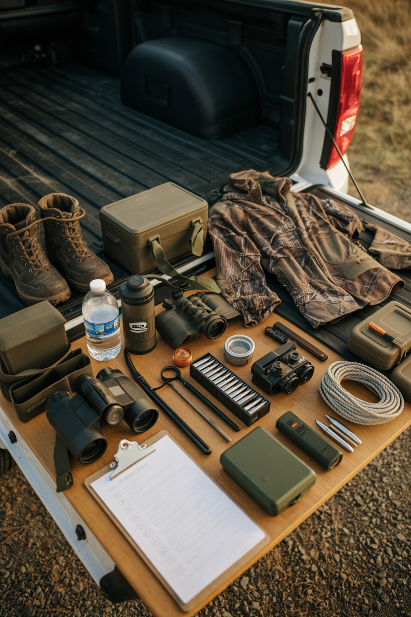 Pre-Hunt Checklist Bundle (10 Checklists)